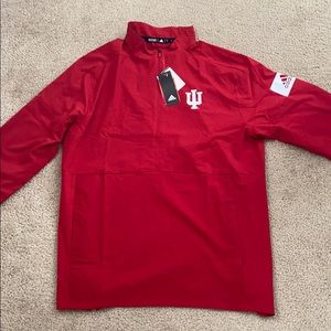 Indiana University Adidas Quarter Zip